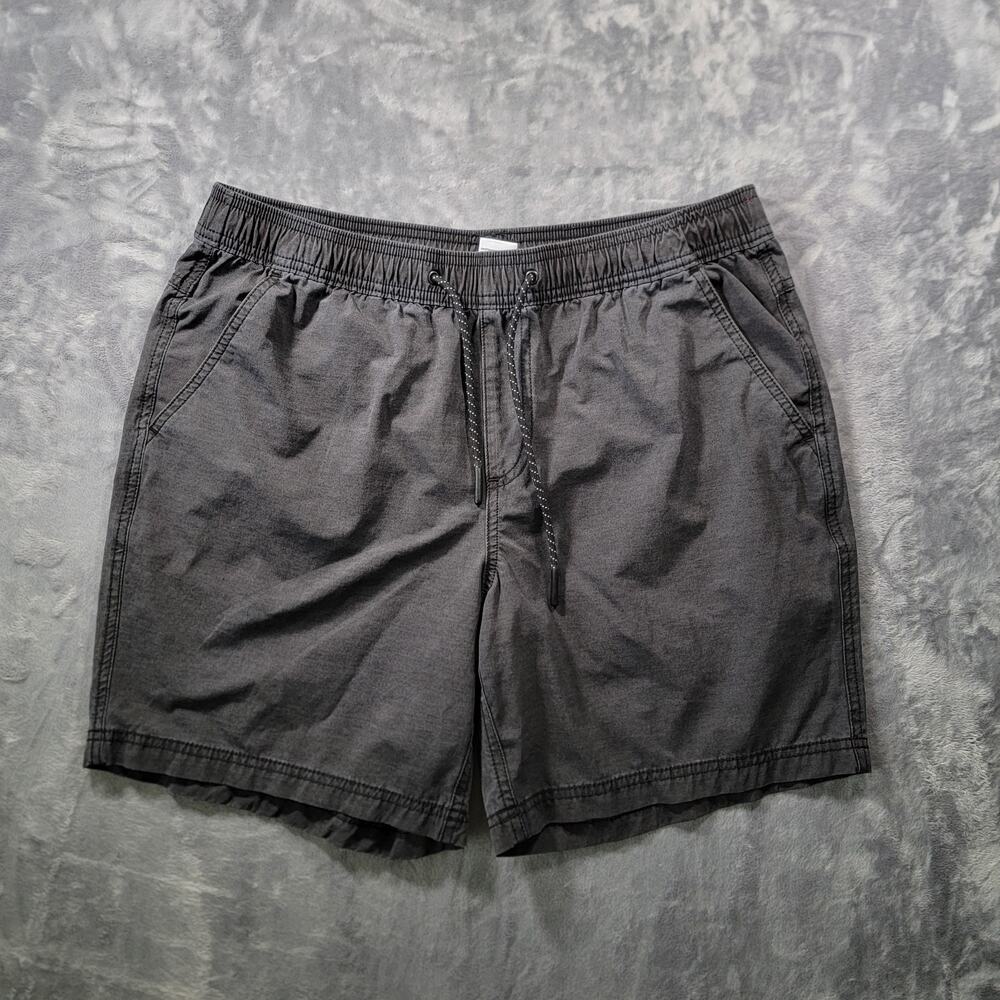 Bearbottom Mens L Pullon Shorts 7" Casual Dark Gray